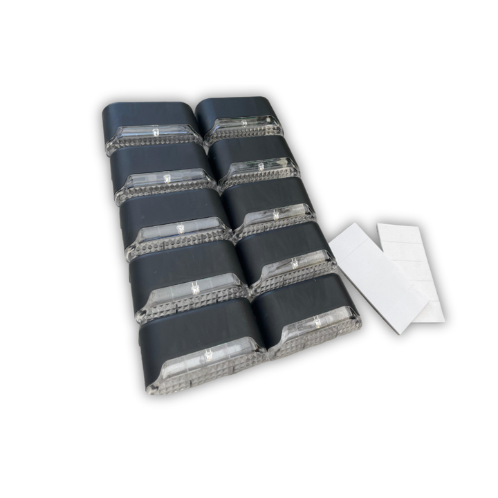 SolarGlow | Zelfklevende Zonnelampen | Waterdichte Solar LED Verlichting | Buitenlamp Zonder Kabels