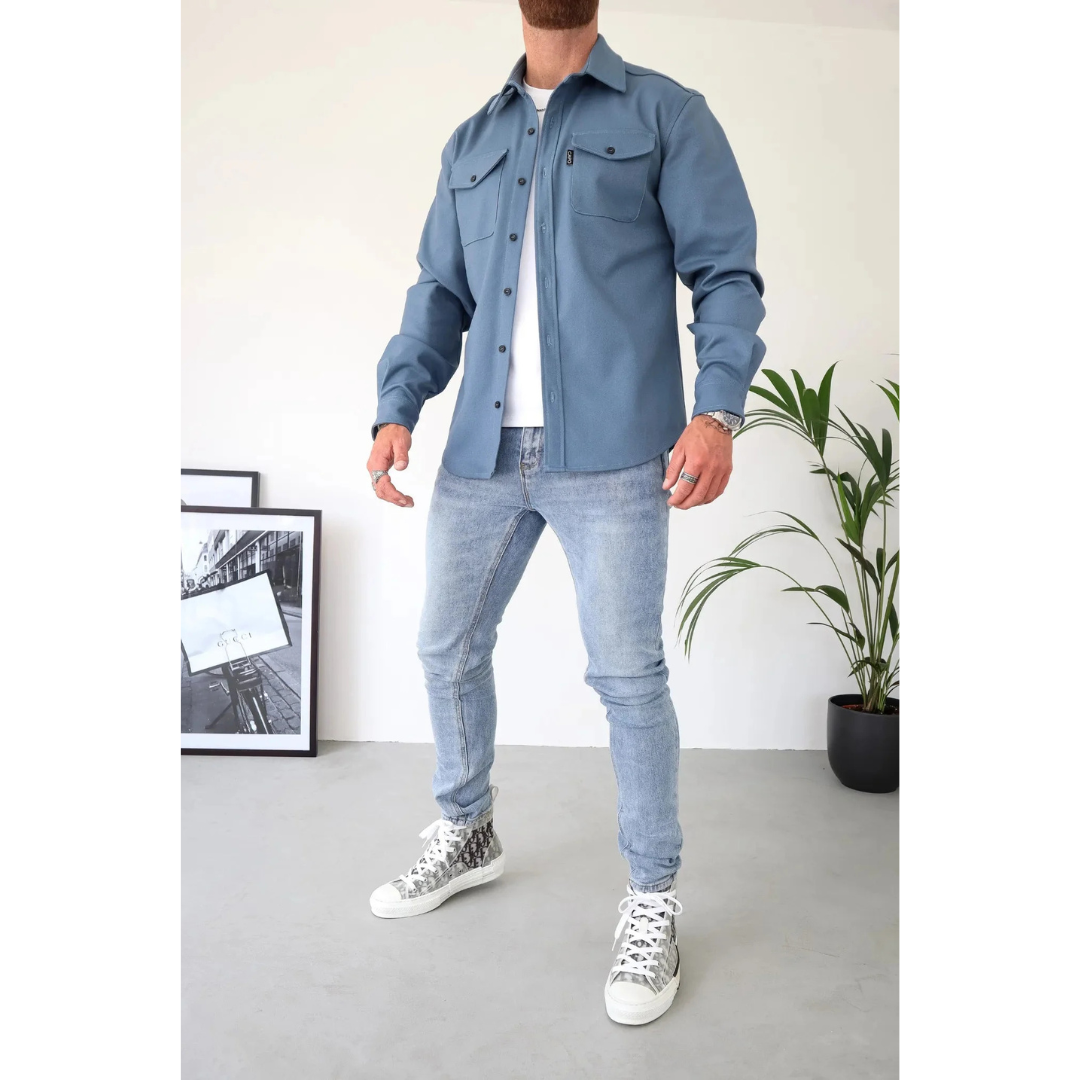 Harrington Modern Overhemdjasje voor Heren | Stijlvol & Comfortabel | Tijdloos Design