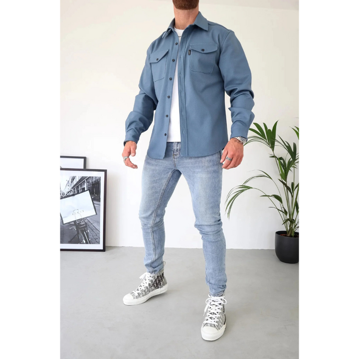 Harrington Modern Overhemdjasje voor Heren | Stijlvol & Comfortabel | Tijdloos Design