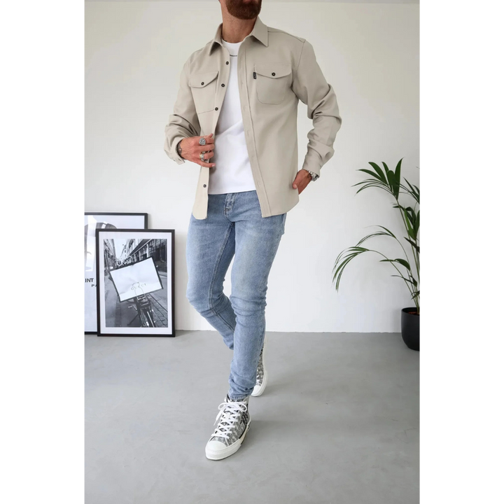 Harrington Modern Overhemdjasje voor Heren | Stijlvol & Comfortabel | Tijdloos Design