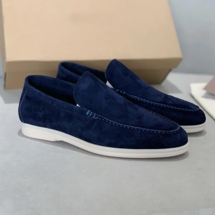 Monaco | Luxe Suède Loafers | Stijlvolle Herenschoenen | Comfort & Elegantie