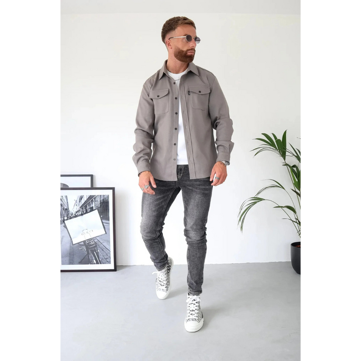 Harrington Modern Overhemdjasje voor Heren | Stijlvol & Comfortabel | Tijdloos Design