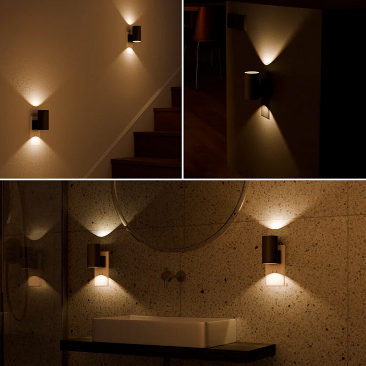 NightLume | Dimbaar LED Nachtlampje | Plug-in Wandlamp | Instelbare Helderheid | Compact Design