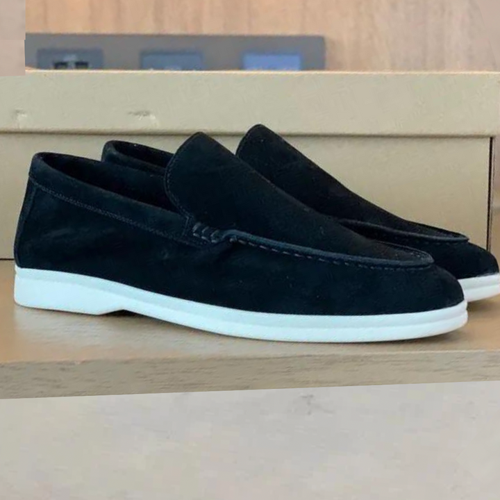 Monaco | Luxe Suède Loafers | Stijlvolle Herenschoenen | Comfort & Elegantie
