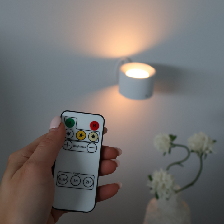 GlowLite | Draadloze LED Wandlamp | Oplaadbare Muurverlichting | Touch Control | Modern Design