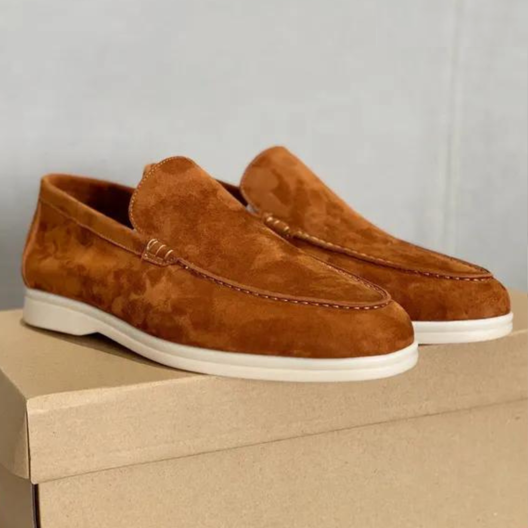 Monaco | Luxe Suède Loafers | Stijlvolle Herenschoenen | Comfort & Elegantie