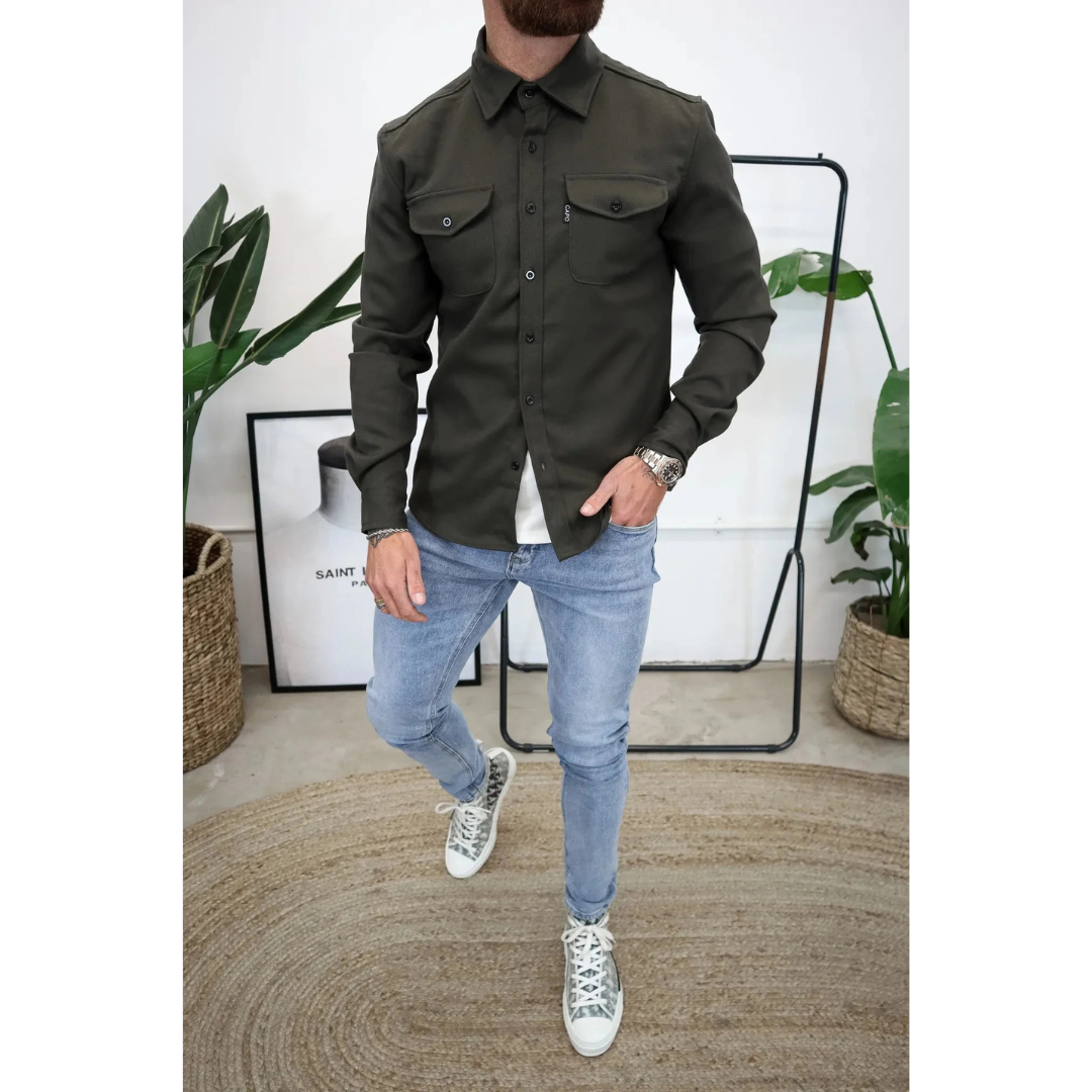 Harrington Modern Overhemdjasje voor Heren | Stijlvol & Comfortabel | Tijdloos Design