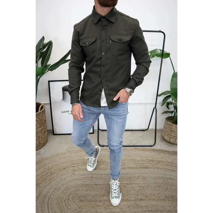 Harrington Modern Overhemdjasje voor Heren | Stijlvol & Comfortabel | Tijdloos Design