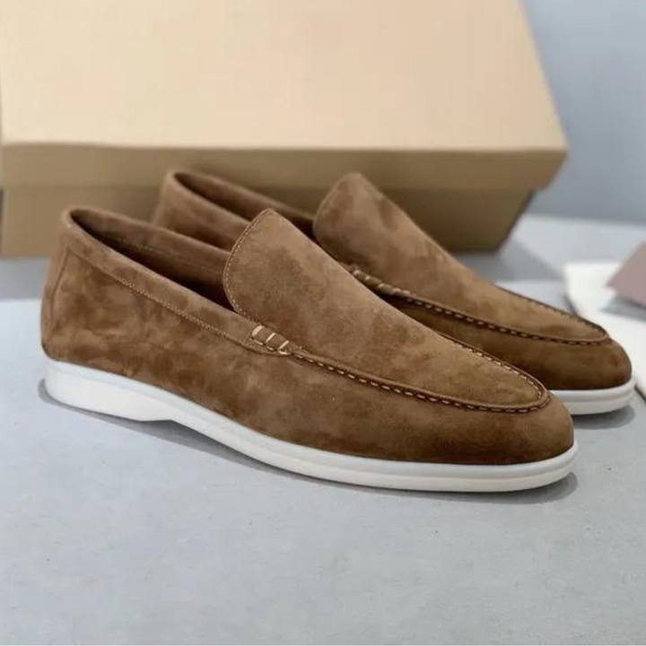 Monaco | Luxe Suède Loafers | Stijlvolle Herenschoenen | Comfort & Elegantie