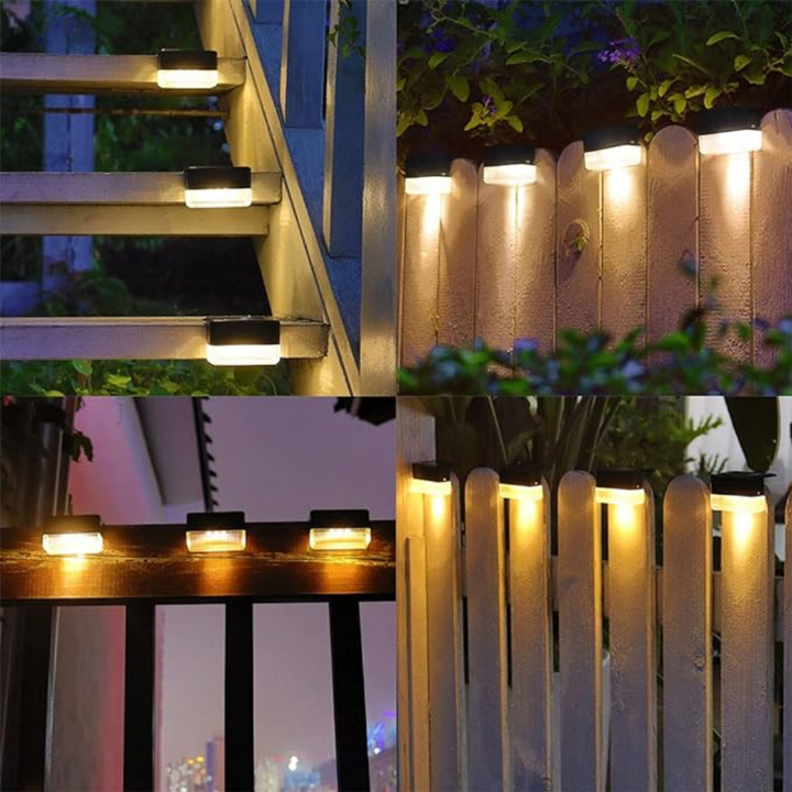 SolarGlow | Zelfklevende Zonnelampen | Waterdichte Solar LED Verlichting | Buitenlamp Zonder Kabels