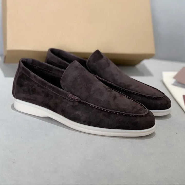 Monaco | Luxe Suède Loafers | Stijlvolle Herenschoenen | Comfort & Elegantie