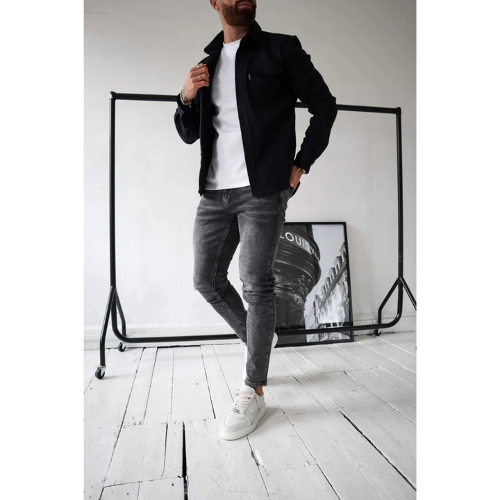 Harrington Modern Overhemdjasje voor Heren | Stijlvol & Comfortabel | Tijdloos Design