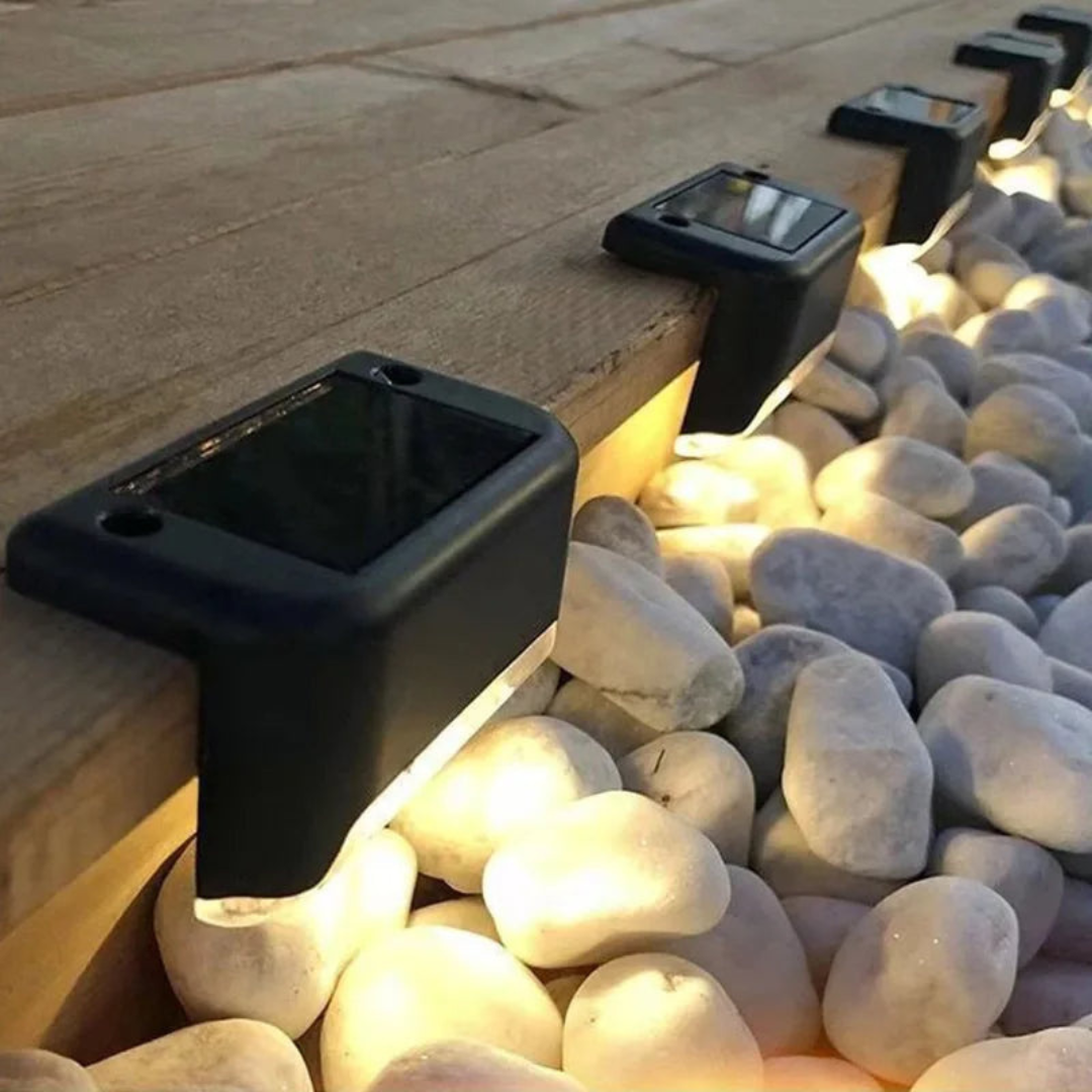 SolarGlow | Zelfklevende Zonnelampen | Waterdichte Solar LED Verlichting | Buitenlamp Zonder Kabels