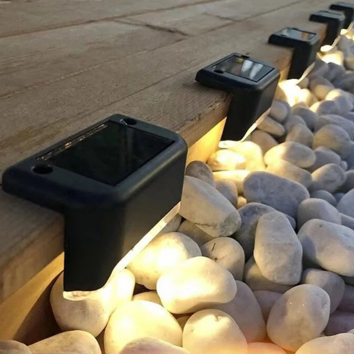 SolarGlow | Zelfklevende Zonnelampen | Waterdichte Solar LED Verlichting | Buitenlamp Zonder Kabels