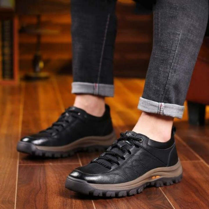 StratoFlex | Orthopedische Leren Herenschoenen | Comfortabel & Stevig Schoenen | Casual & Netjes